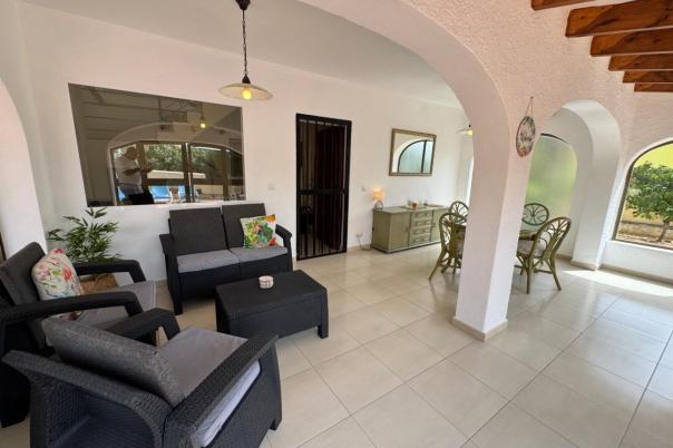 3 bed villa in Moraira