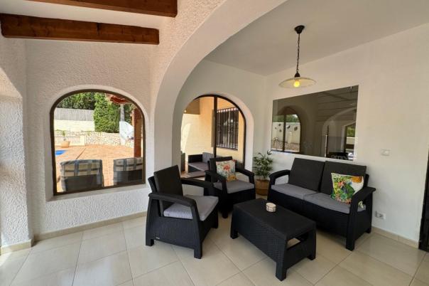 3 bed villa in Moraira