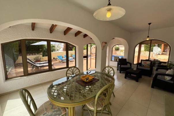 3 bed villa in Moraira