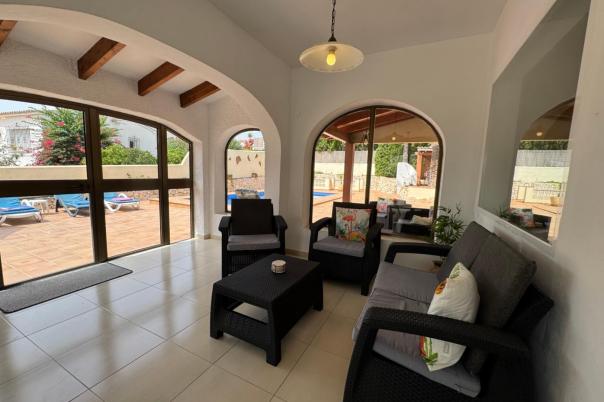 3 bed villa in Moraira