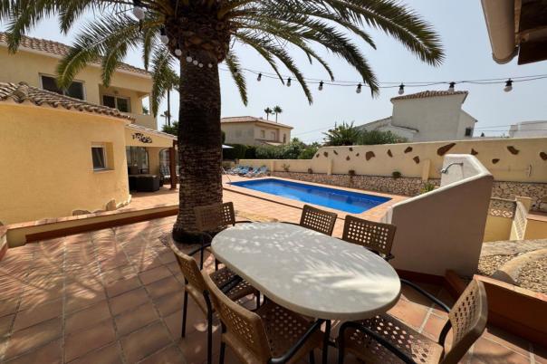3 bed villa in Moraira