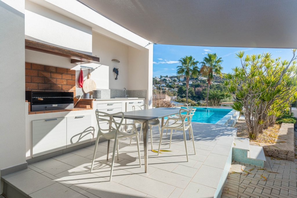 4 bed villa in Moraira