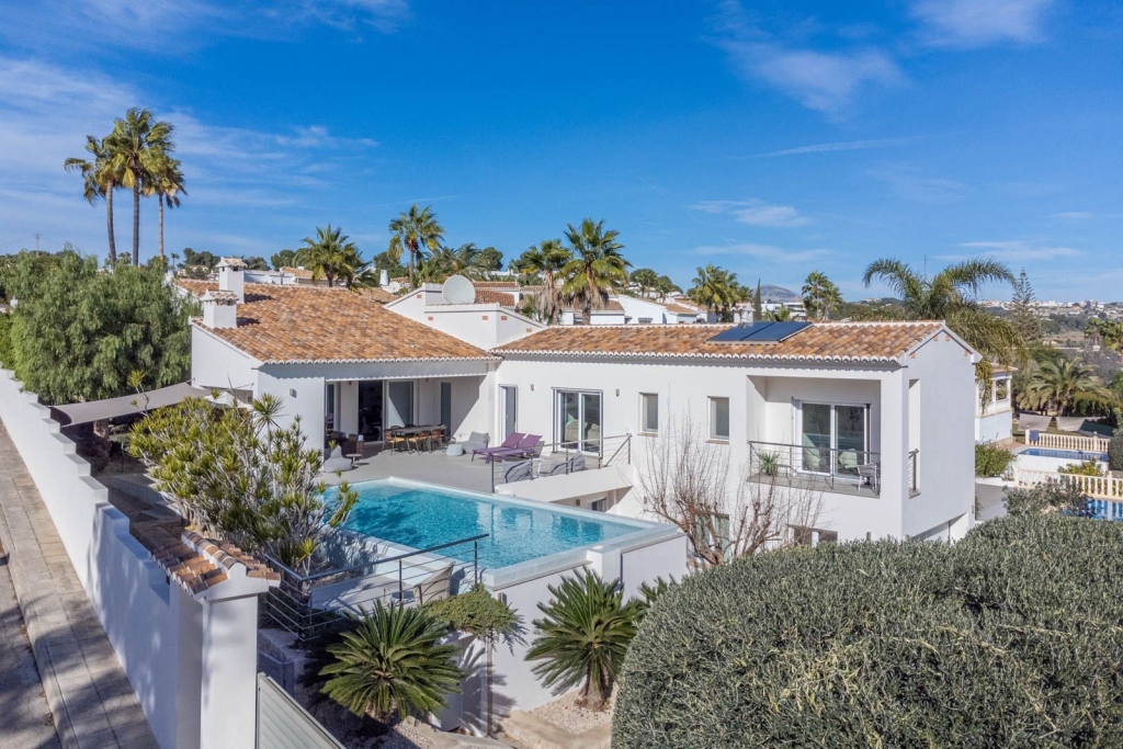 4 bed villa in Moraira