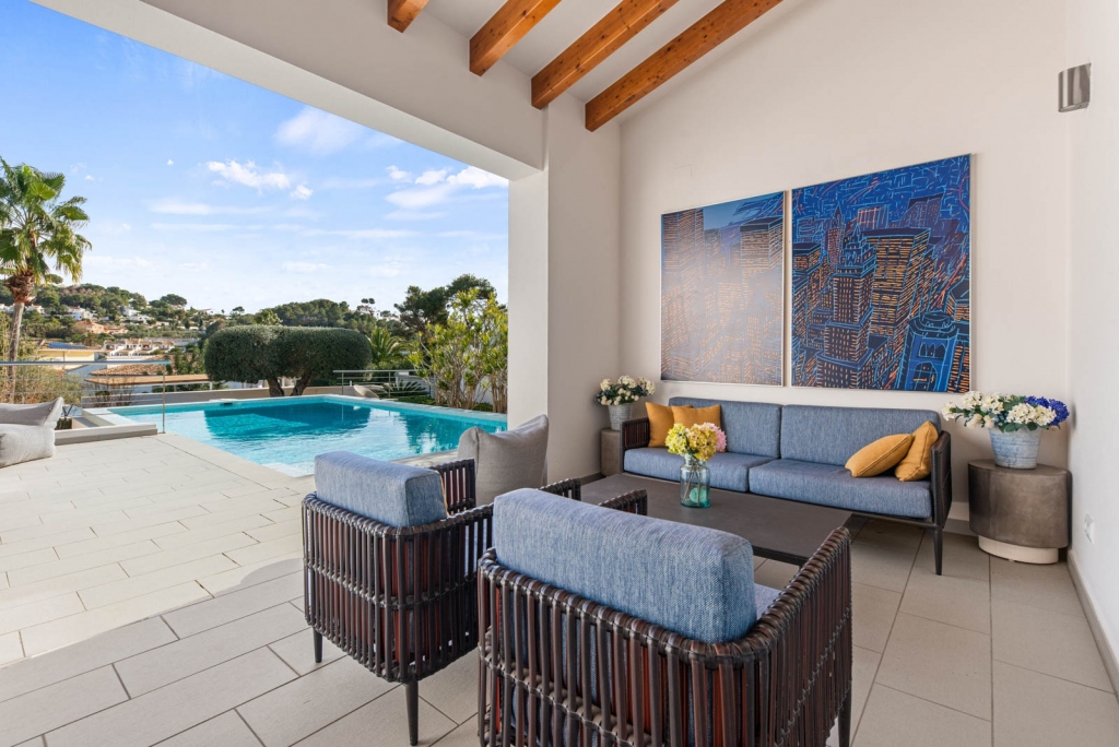 4 bed villa in Moraira