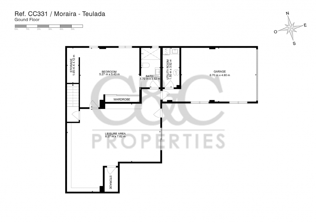 4 bed villa in Moraira