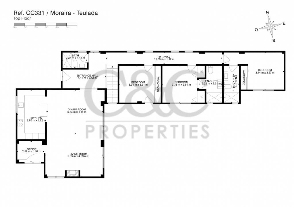 4 bed villa in Moraira