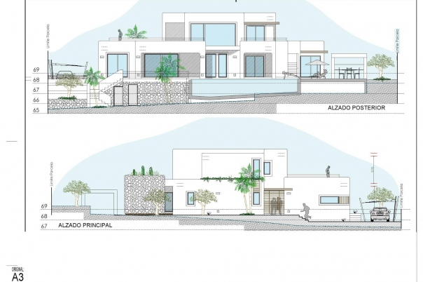 4 bed villa in Moraira