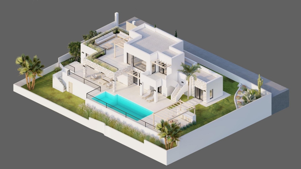 4 bed villa in Moraira