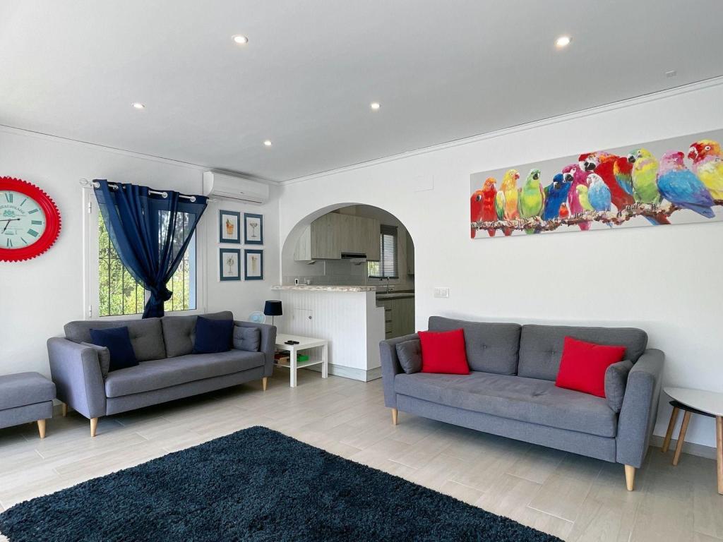 3 bed villa in Moraira