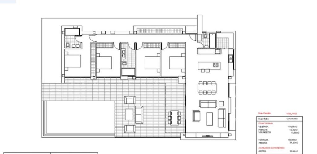 4 bed villas in Javea