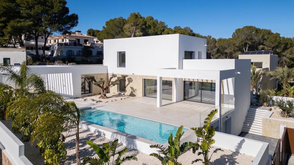4 bed villas in Moraira