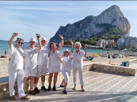 Calpe Paseo Bowls Club welcomes visitors from all over Europe