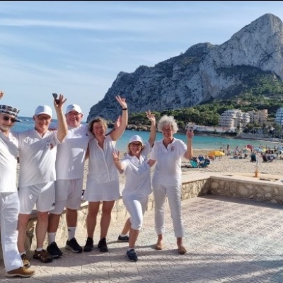 Calpe Paseo Bowls Club welcomes visitors from all over Europe