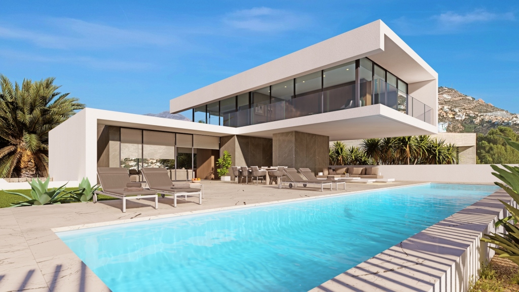 4 bed villa in Moraira