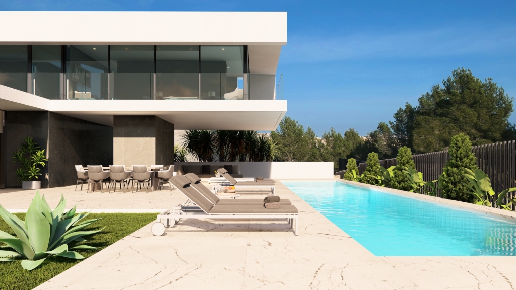 4 bed villa in Moraira