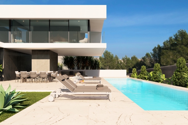 4 bed villa in Moraira