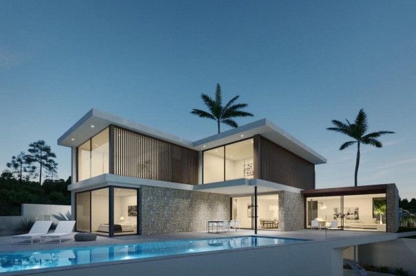3 bed villa de lujo in Moraira
