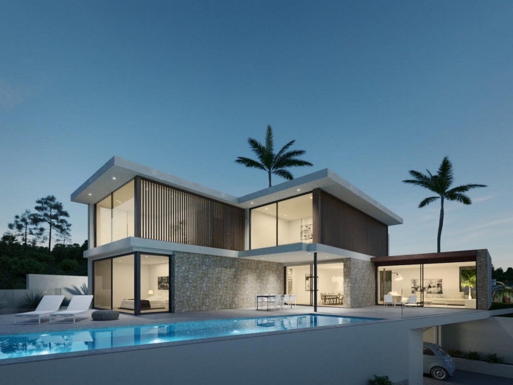 3 bed villa de lujo in Moraira