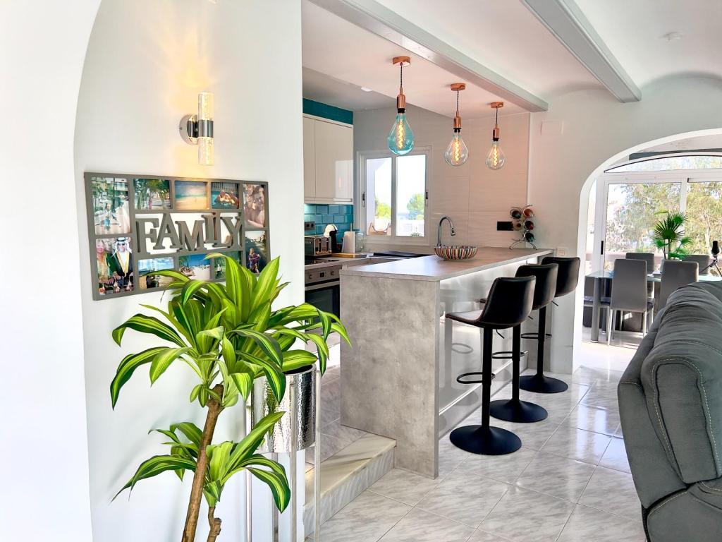 3 bed villa in Moraira