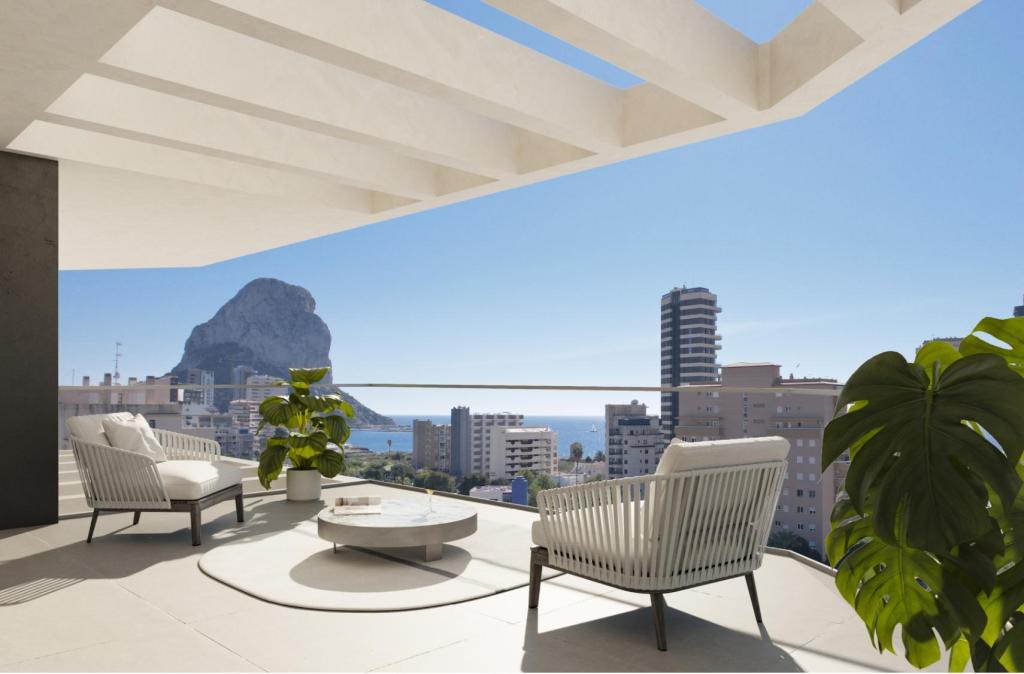2 bed apartments - flats in Calpe