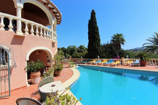 8 bed villa in Benissa