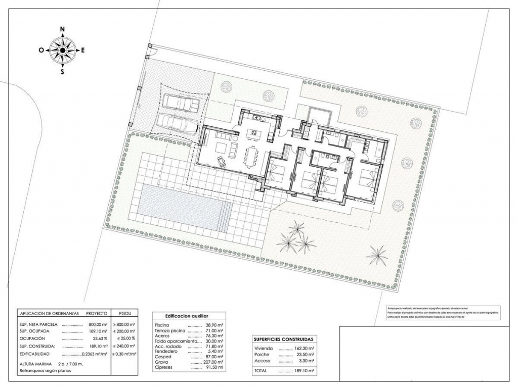 3 bed casa / chalet in Calpe