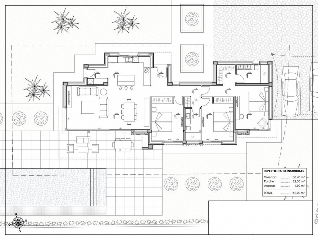 3 bed casa / chalet in Calpe