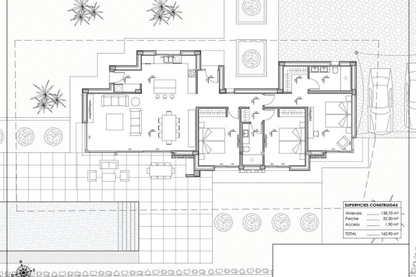 3 bed casa / chalet in Calpe