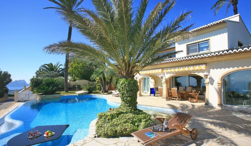 4 bed villa in Moraira