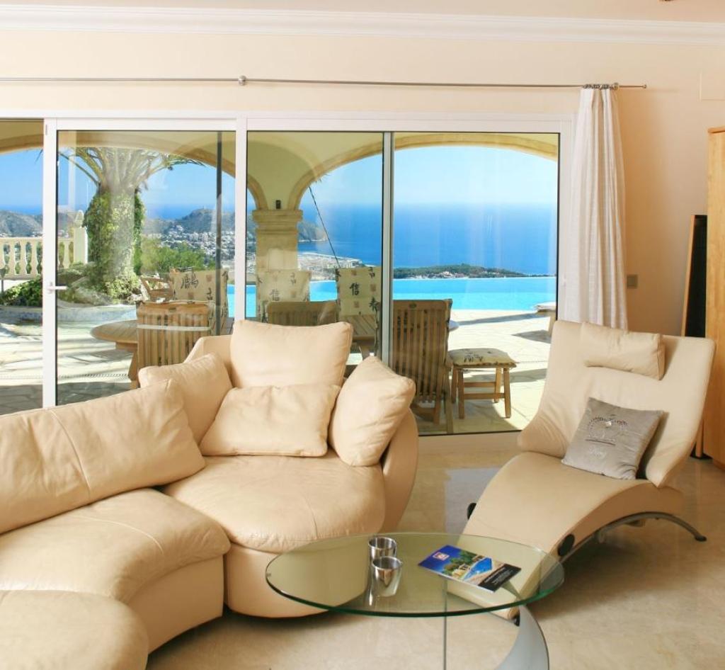 4 bed villa in Moraira