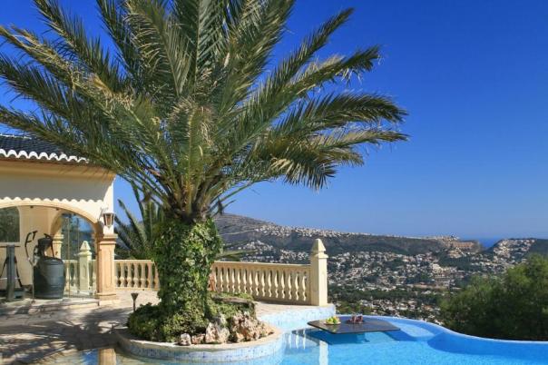 4 bed villa in Moraira