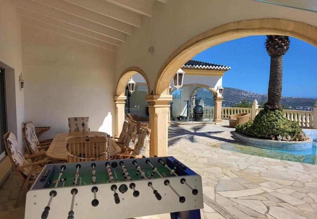 4 bed villa in Moraira
