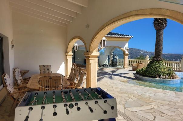 4 bed villa in Moraira