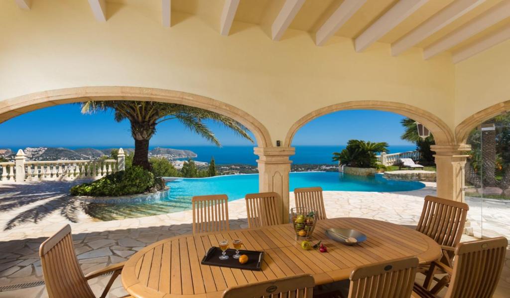 4 bed villa in Moraira
