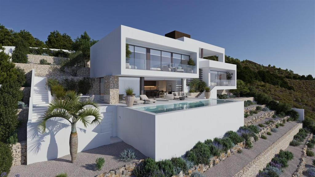4 bed villas in Altea