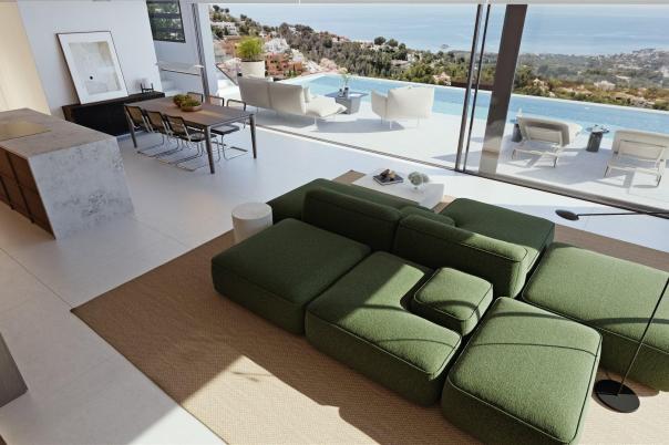 4 bed villas in Altea