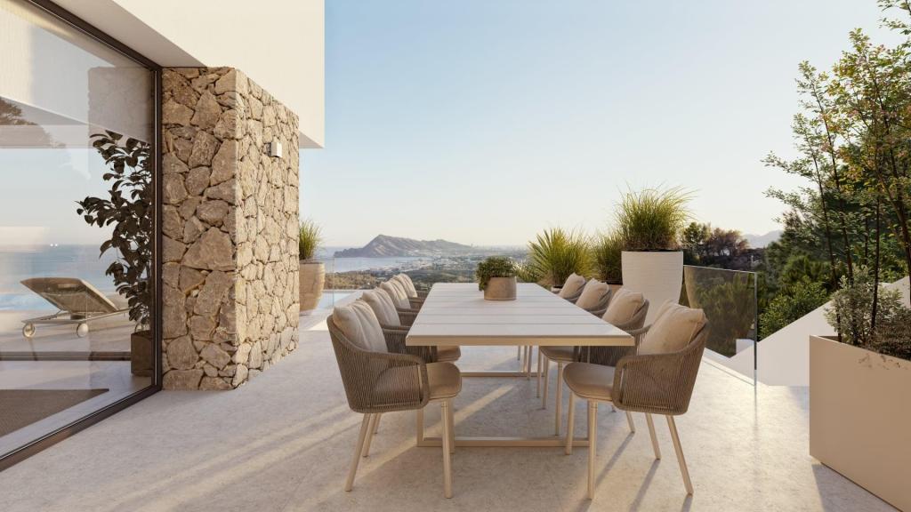 4 bed villas in Altea