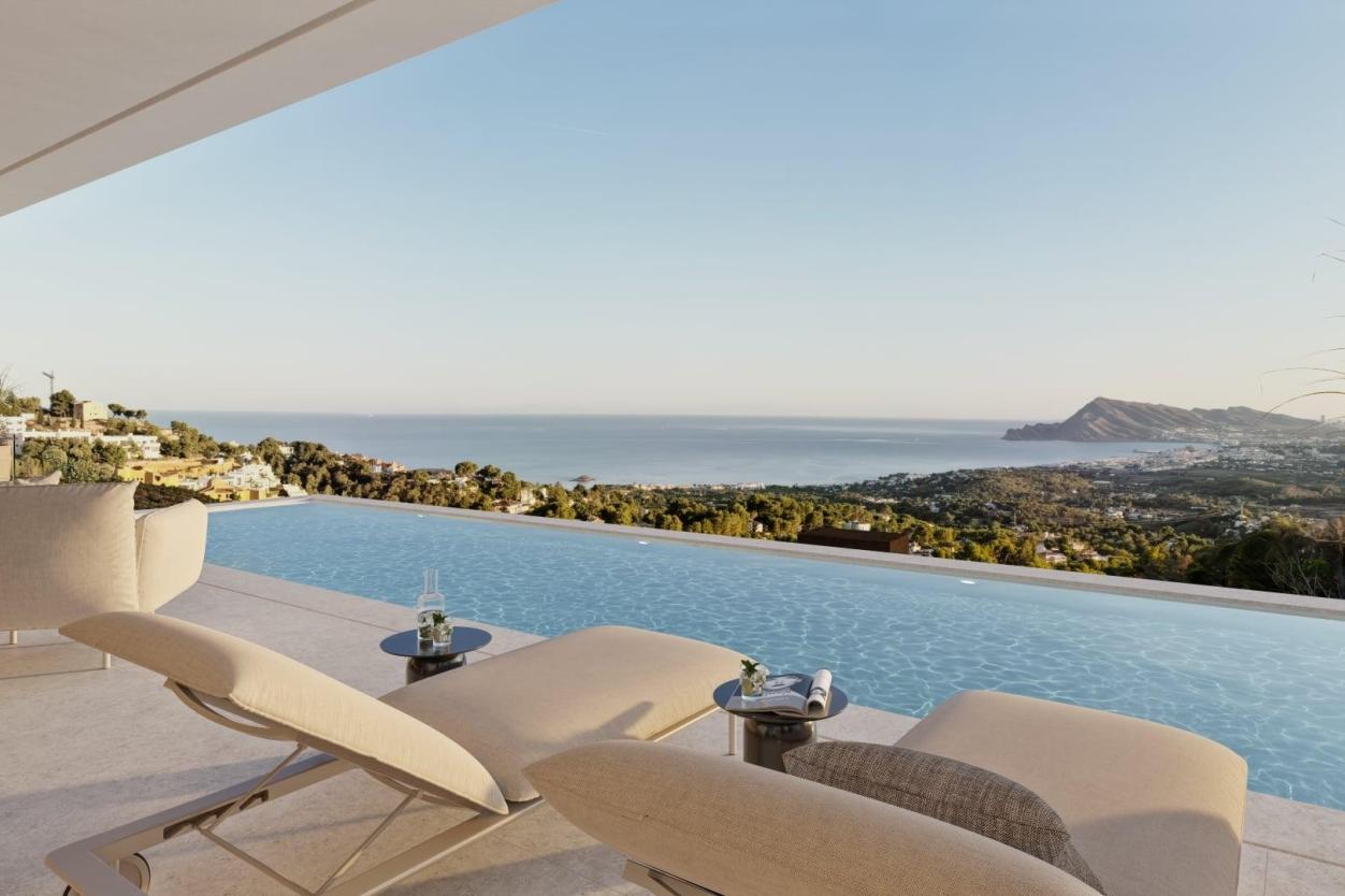 4 bed villas in Altea