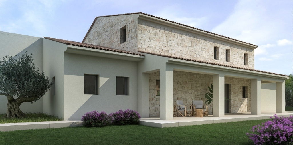 4 bed finca in Moraira
