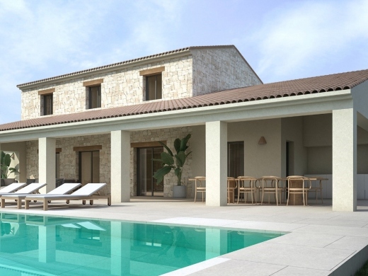 4 bed finca in Moraira