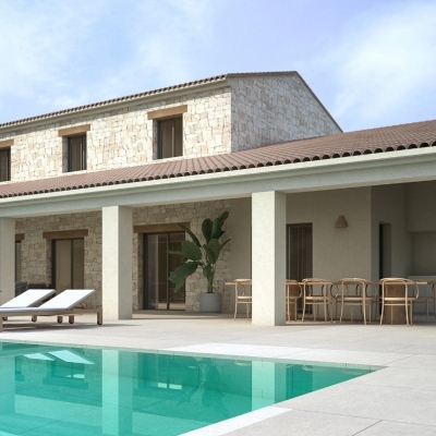 4 bed finca in Moraira