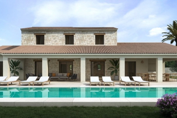 4 bed finca in Moraira