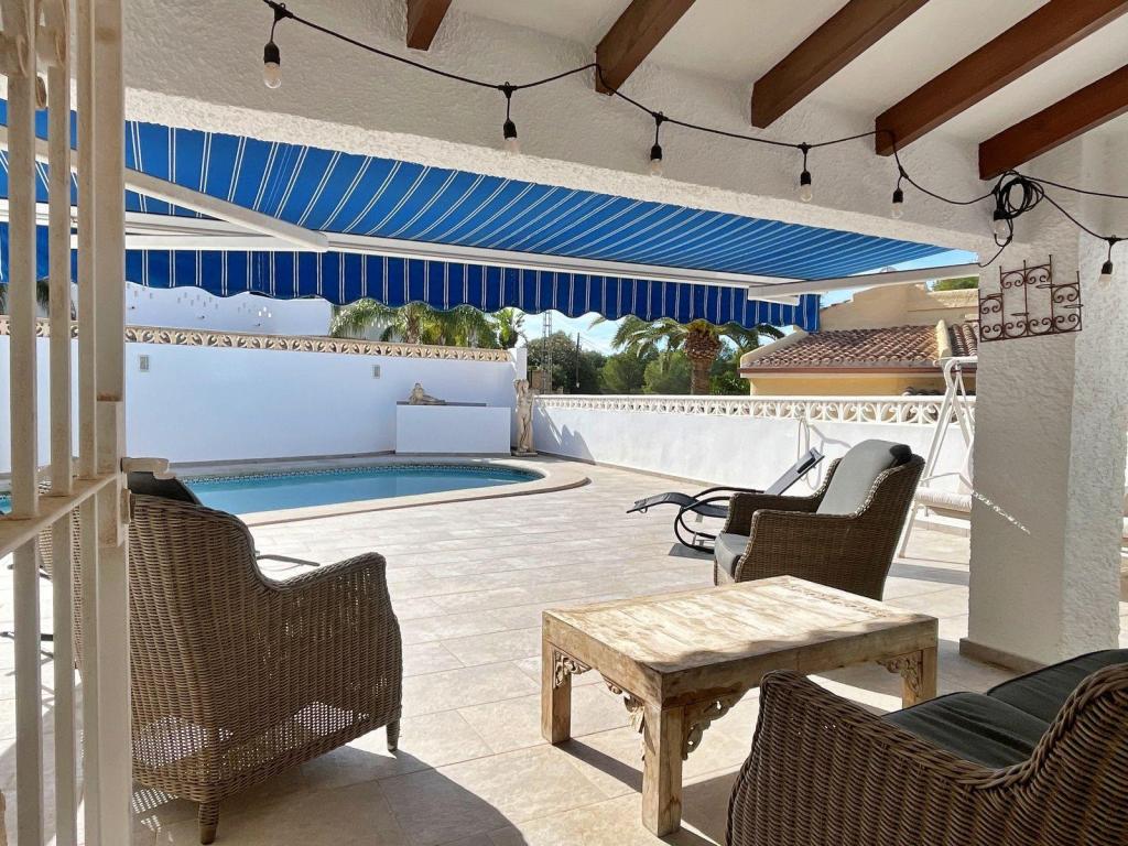 5 bed villa in Moraira