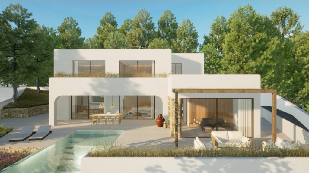 4 bed villa in Moraira