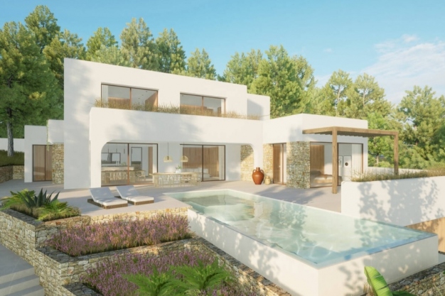 4 bed villa in Moraira