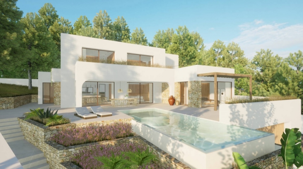 4 bed villa in Moraira