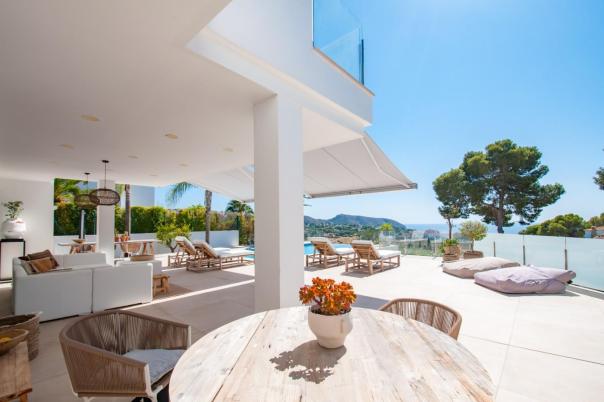4 bed villa in Moraira