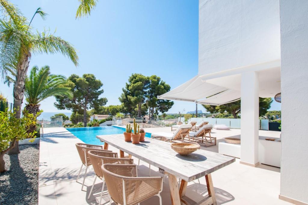 4 bed villa in Moraira