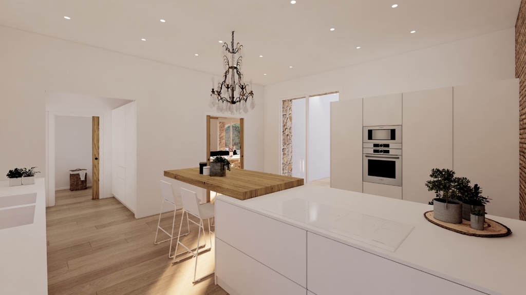 3 bed finca in Benissa