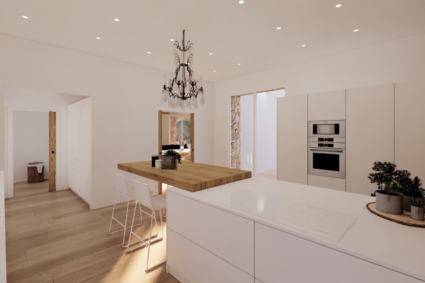 3 bed finca in Benissa